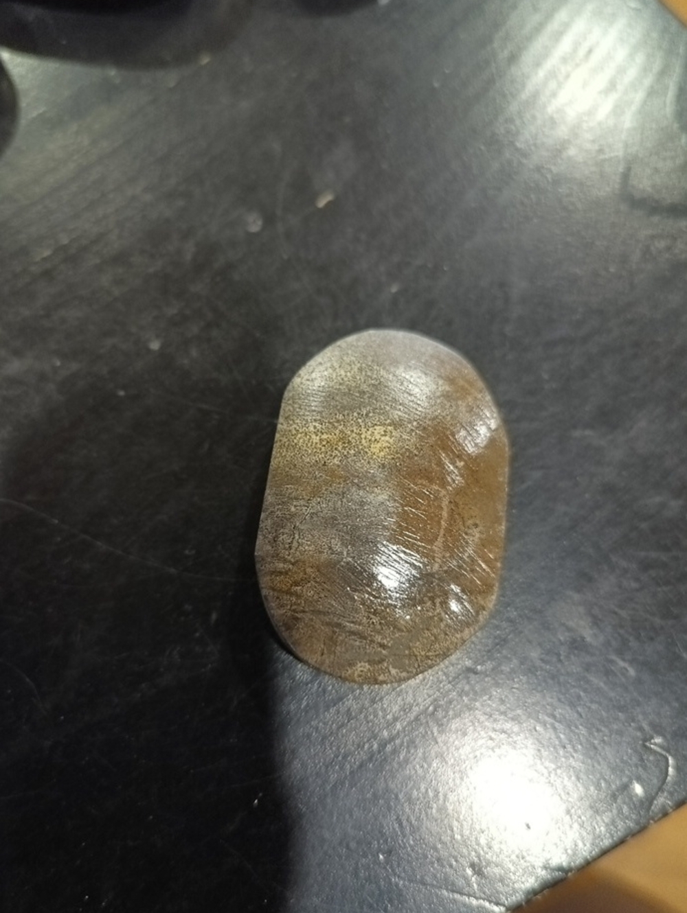 Picture Jasper Crystal Palm Stone